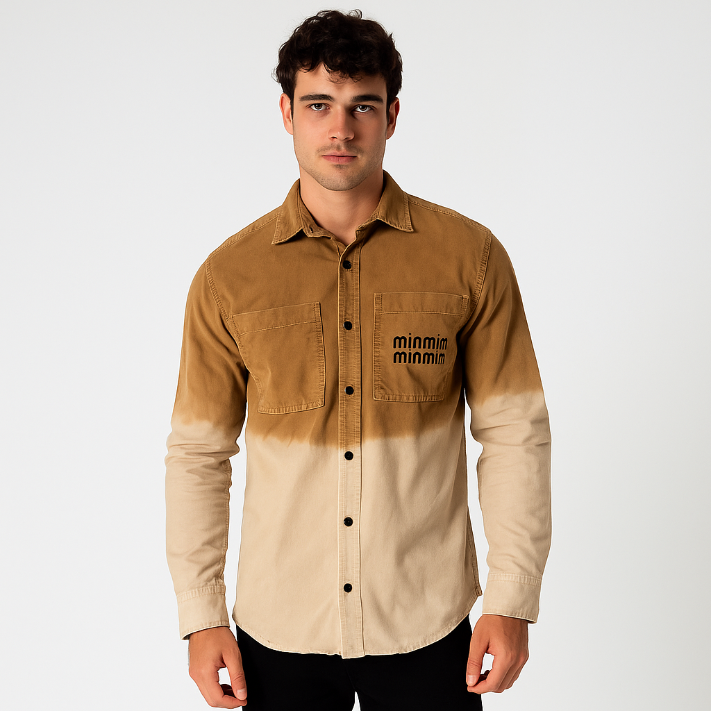 UX Bronze Cotrise fabric 100% Pure Cotton Shirt SKU 6