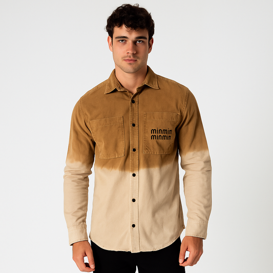 UX Bronze Cotrise fabric 100% Pure Cotton Shirt SKU 6